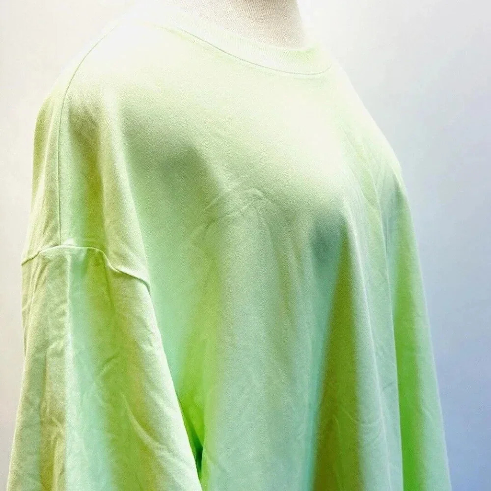NWT TEK GEAR Women Short Sleeve Crew Neck On the Go Gear Green Shirt Plus Sz 2X - Picture 5 of 11